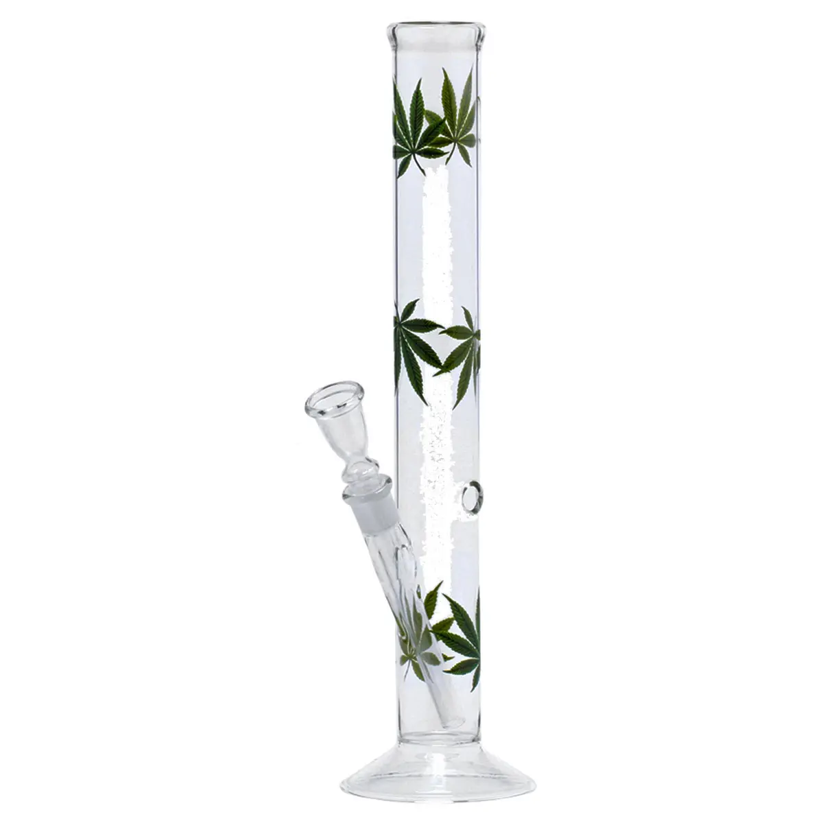 Bong en verre Multileaf 'Cylindre' 40 cm 18,8