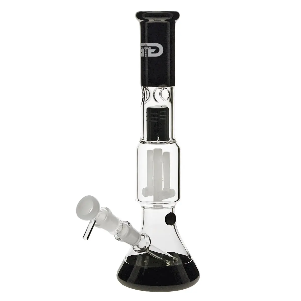 Grace Glass Bong "Ebony and Ivory Eileen" 35 cm