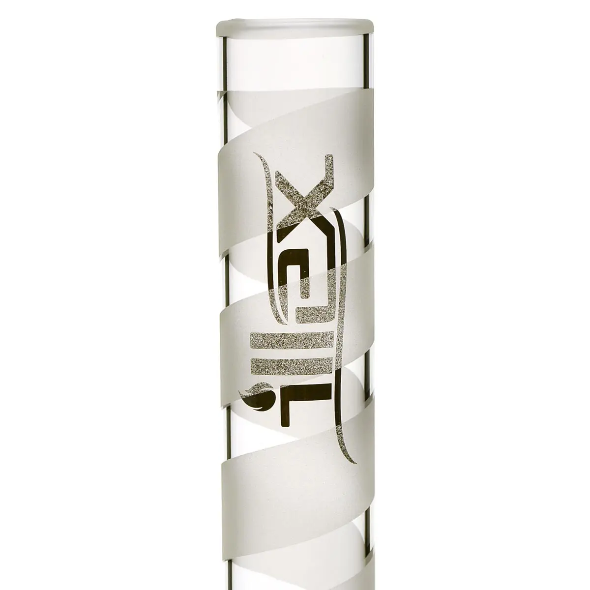 Bang en verre sablé Illex 46 cm