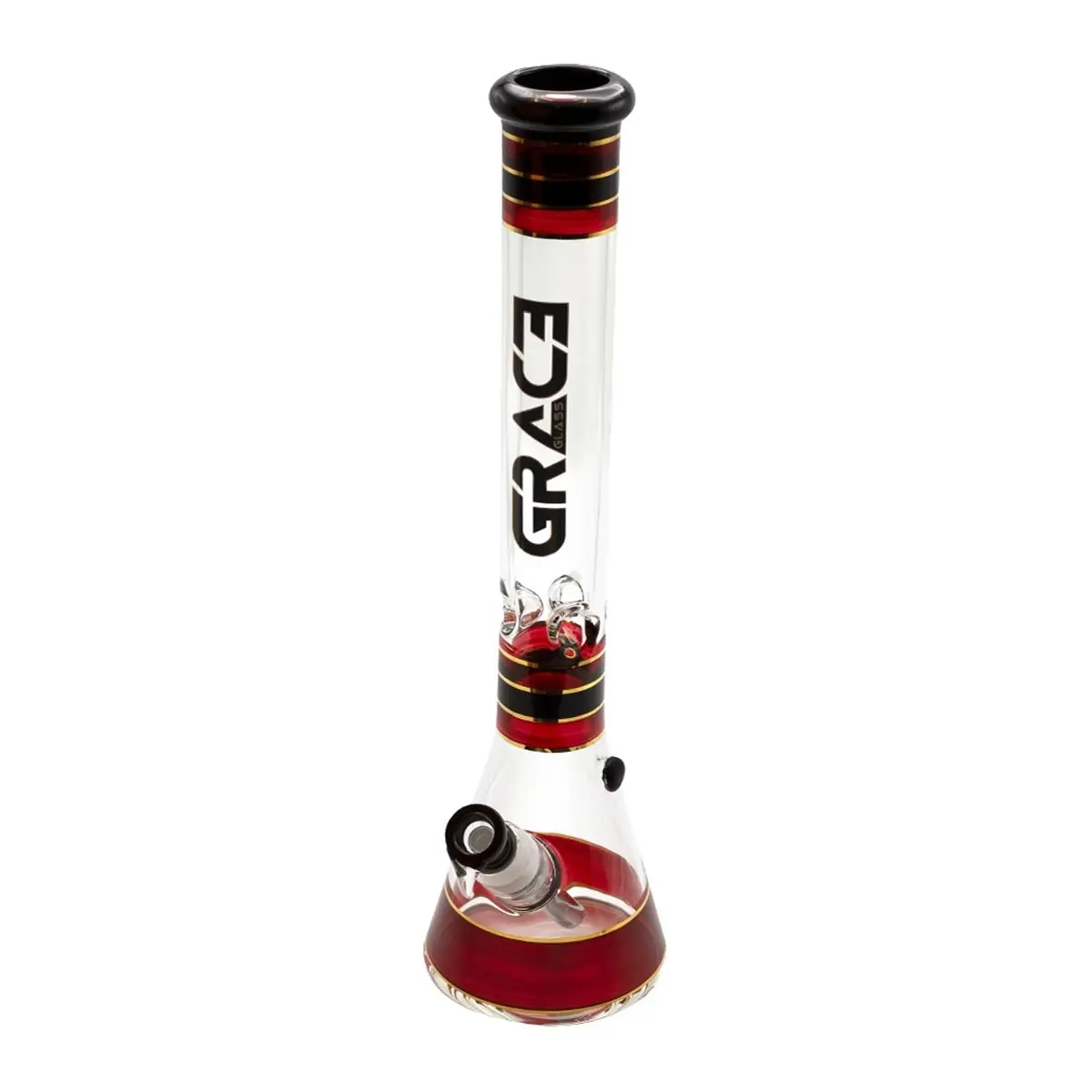 Grace Glass 'Classic Beaker' 18,8 - rouge