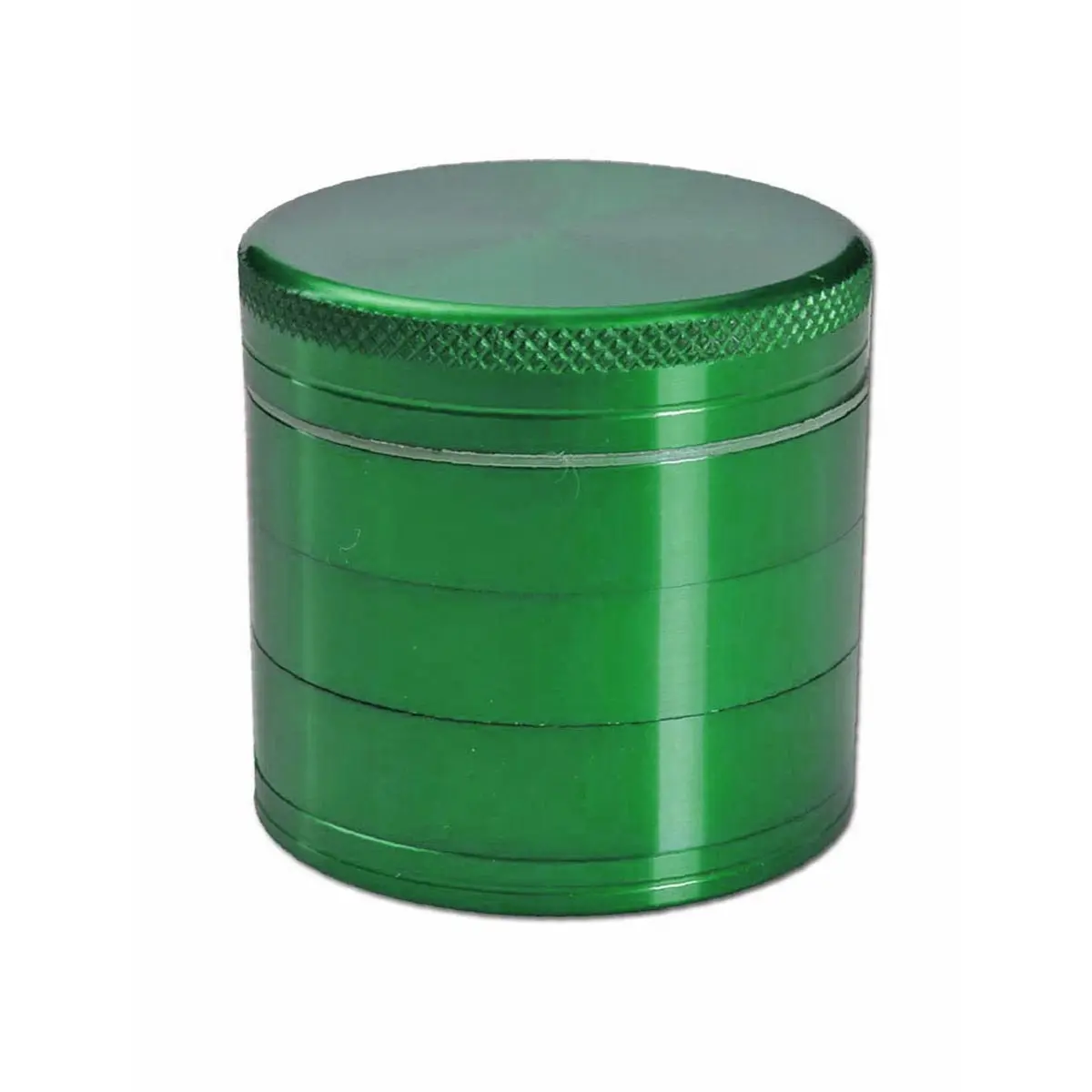 Grinder en aluminium 5 pcs. avec double tamis vert