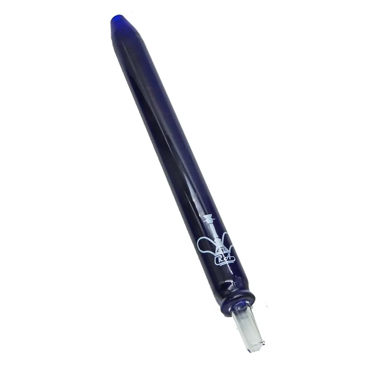 embouchure en verre Shisha 'RA' bleu
