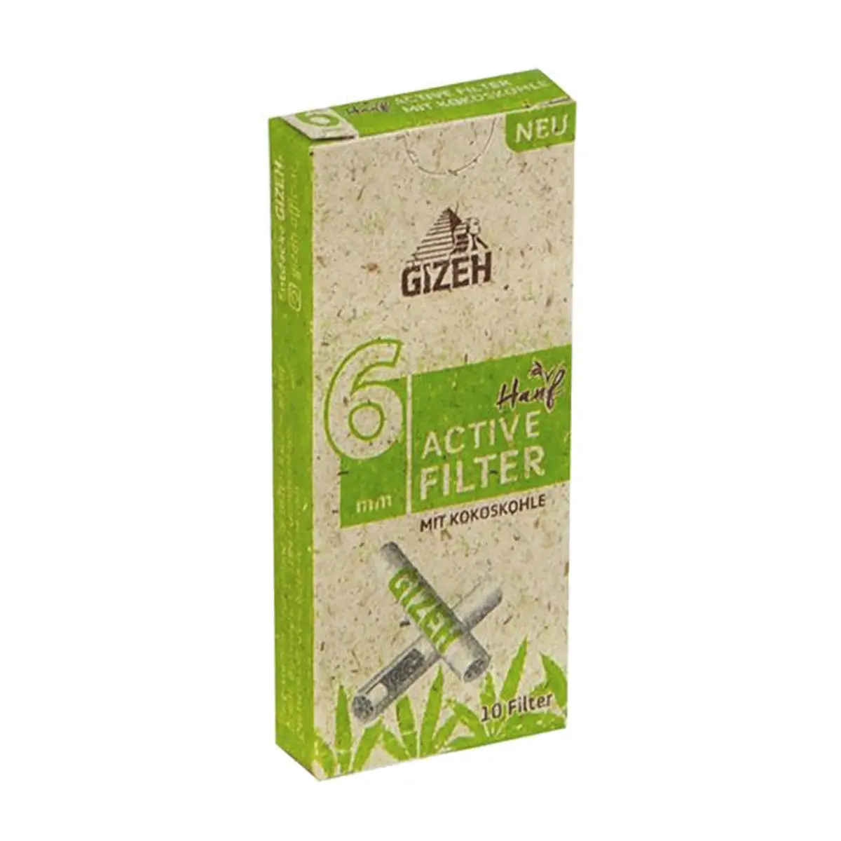 Gizeh Active Chanvre Filtre 6mm
