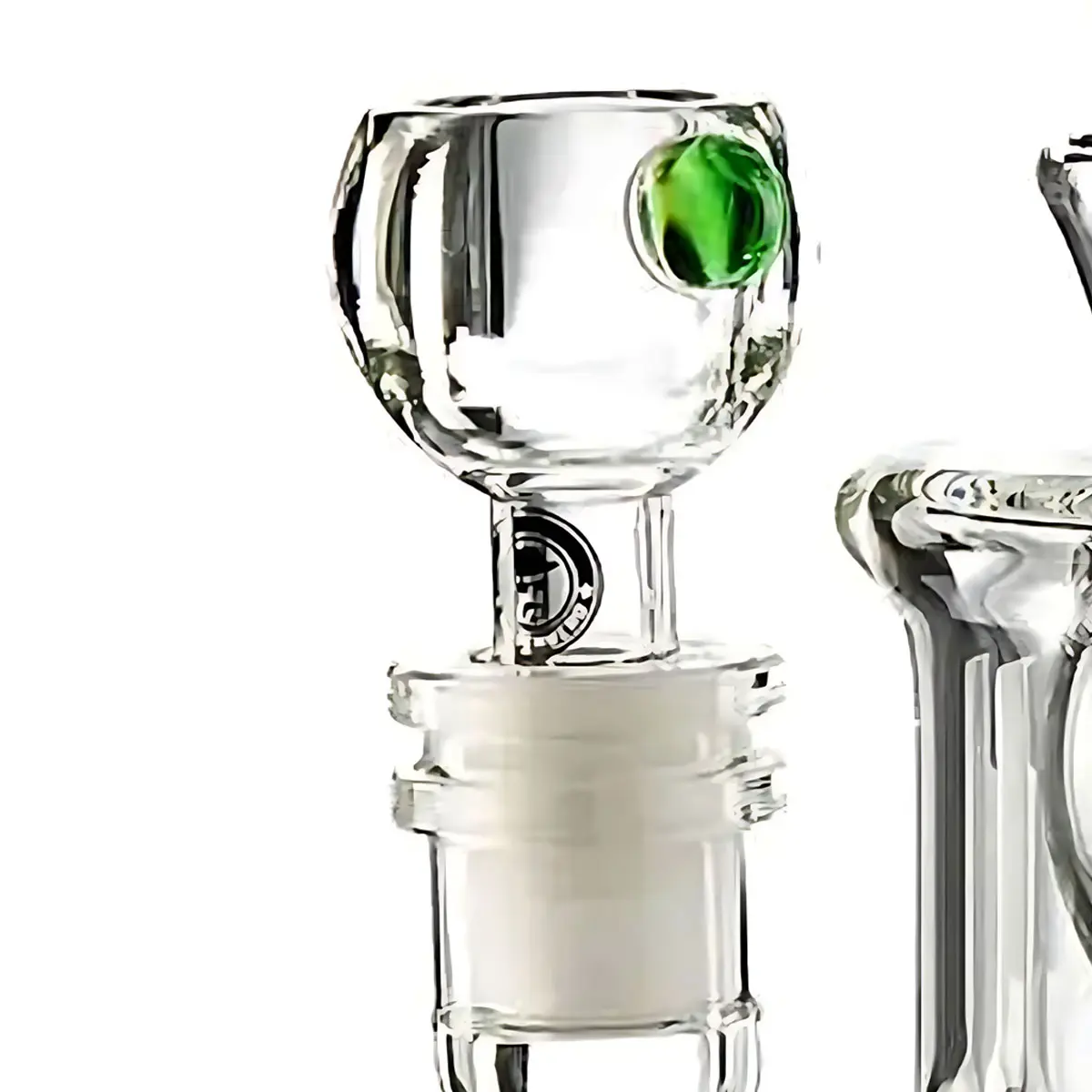 Bong en verre 'Recycler' Sans Logo 25cm