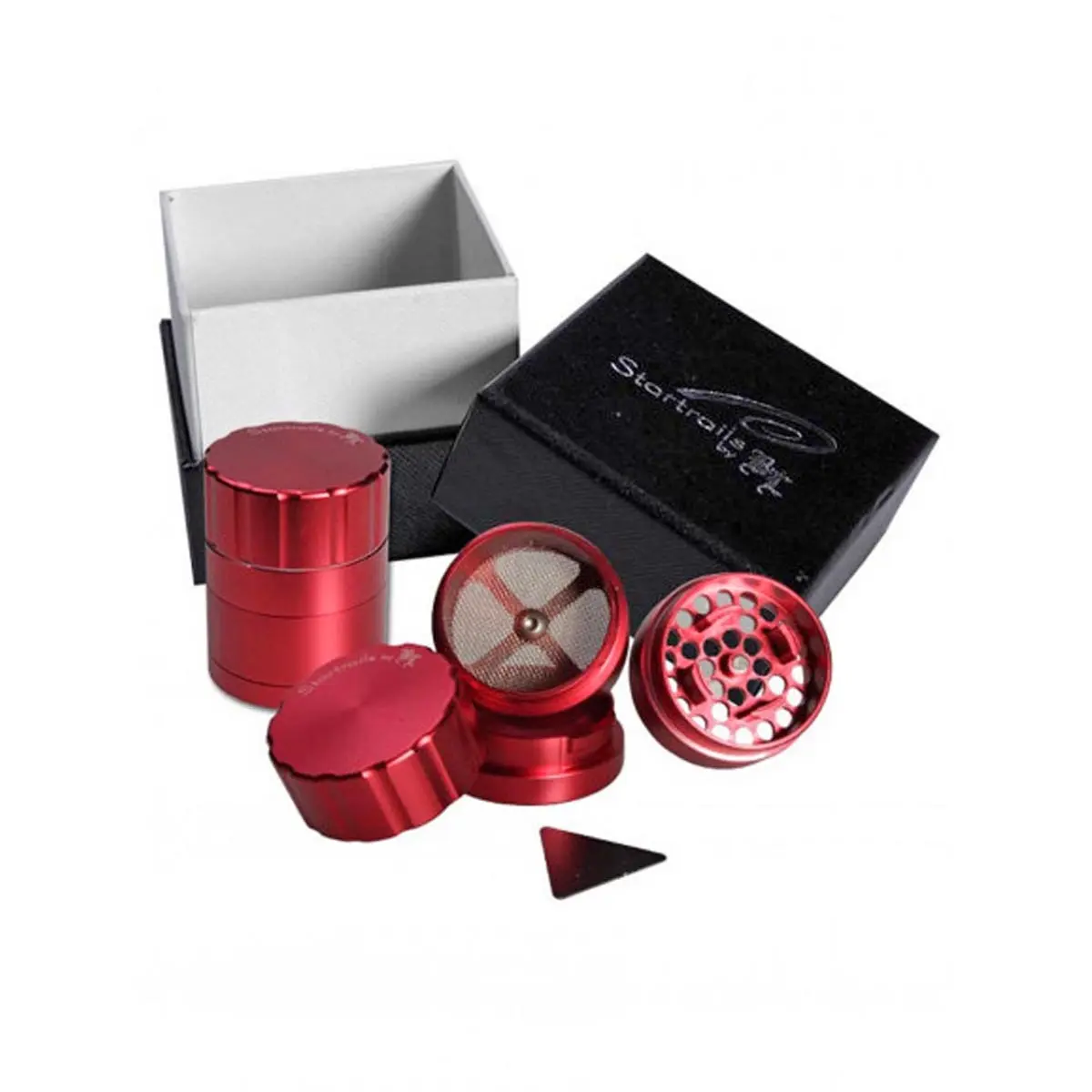 Startrails Grinder fermeture à baïonnette rouge