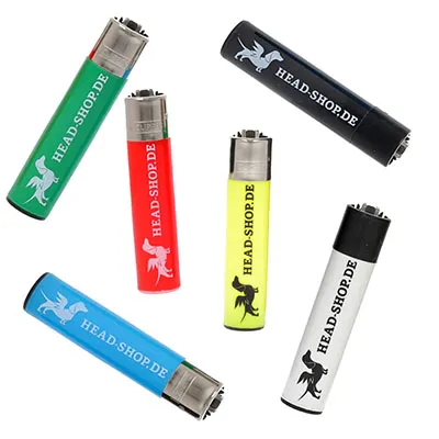 Clipper Feuerzeuge von head-shop.de in verschiedenen Farben