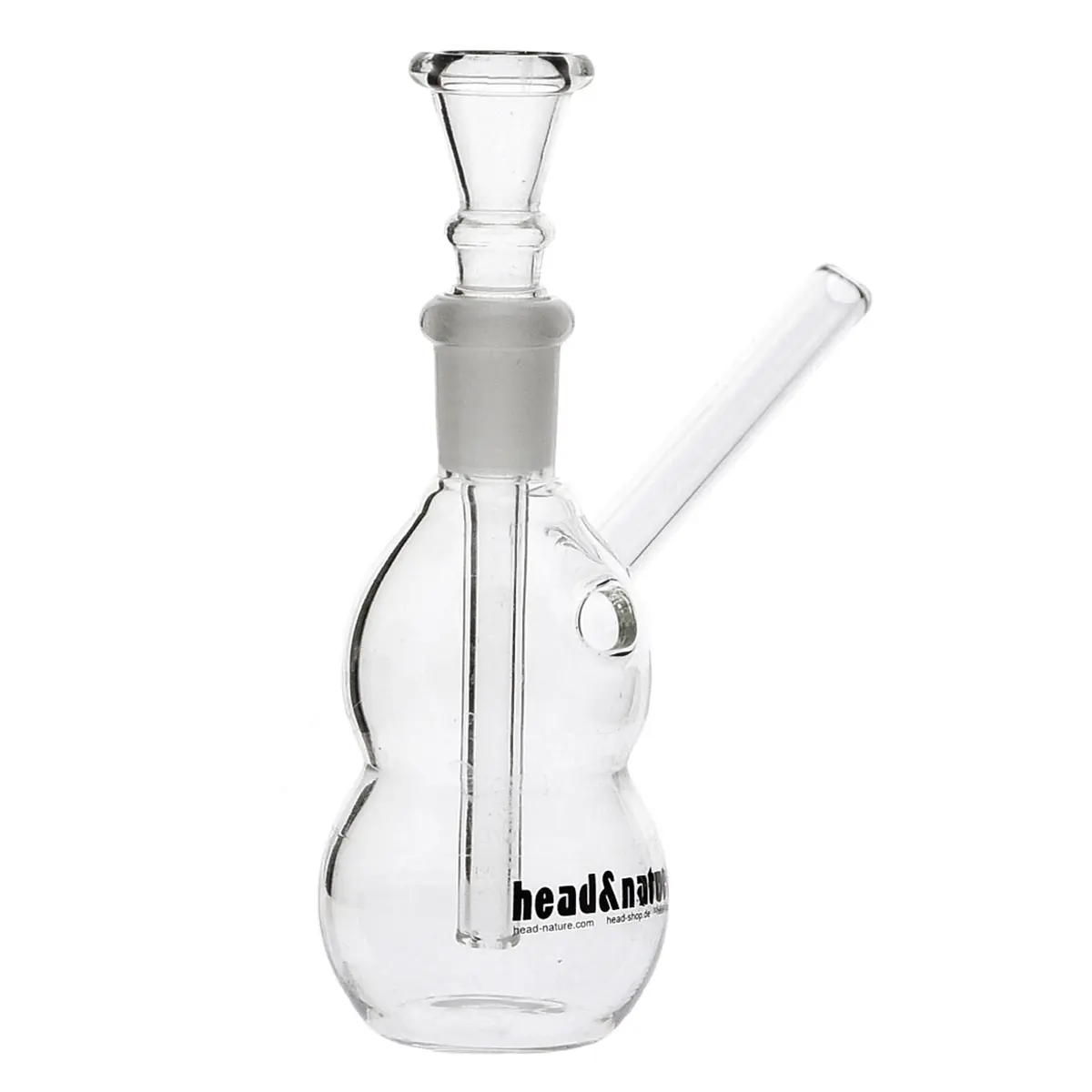 head&nature headLab bong de laboratoire avec embout buccal - 12.5 mm 10 cm