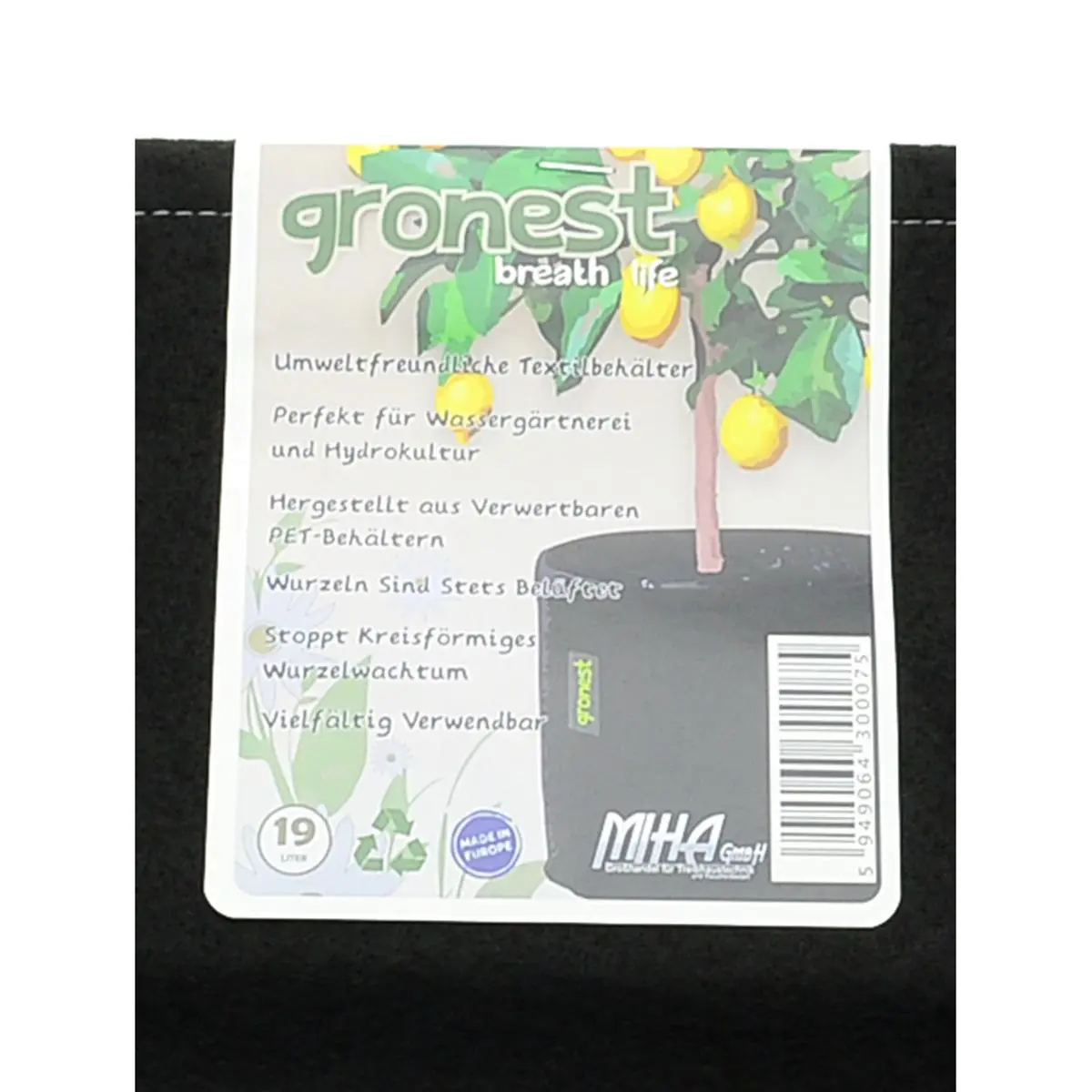 Gronest-Sac de plantation, 19 litres
