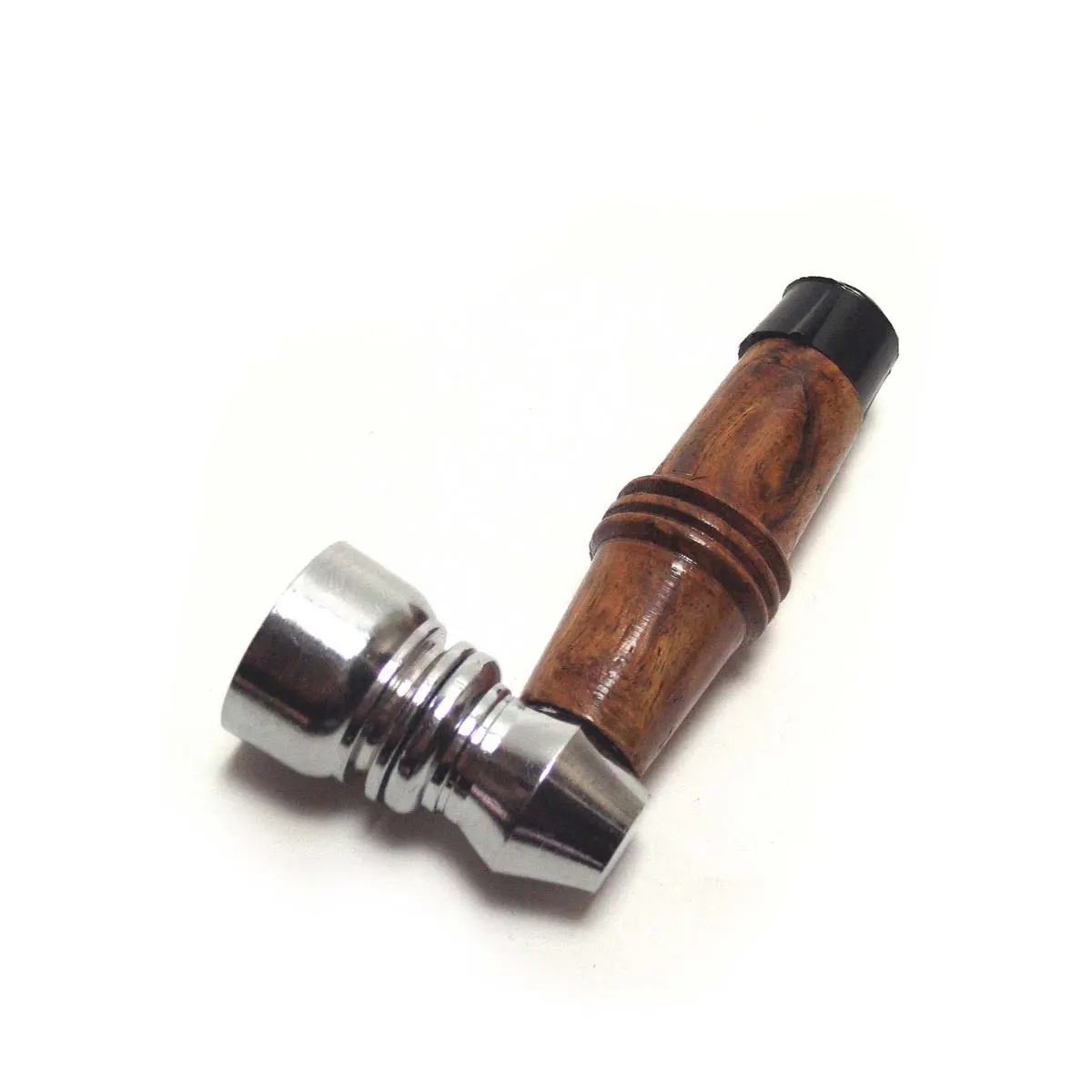 Pipe en bois "Ledgerwood" 6 cm -  douille en métal