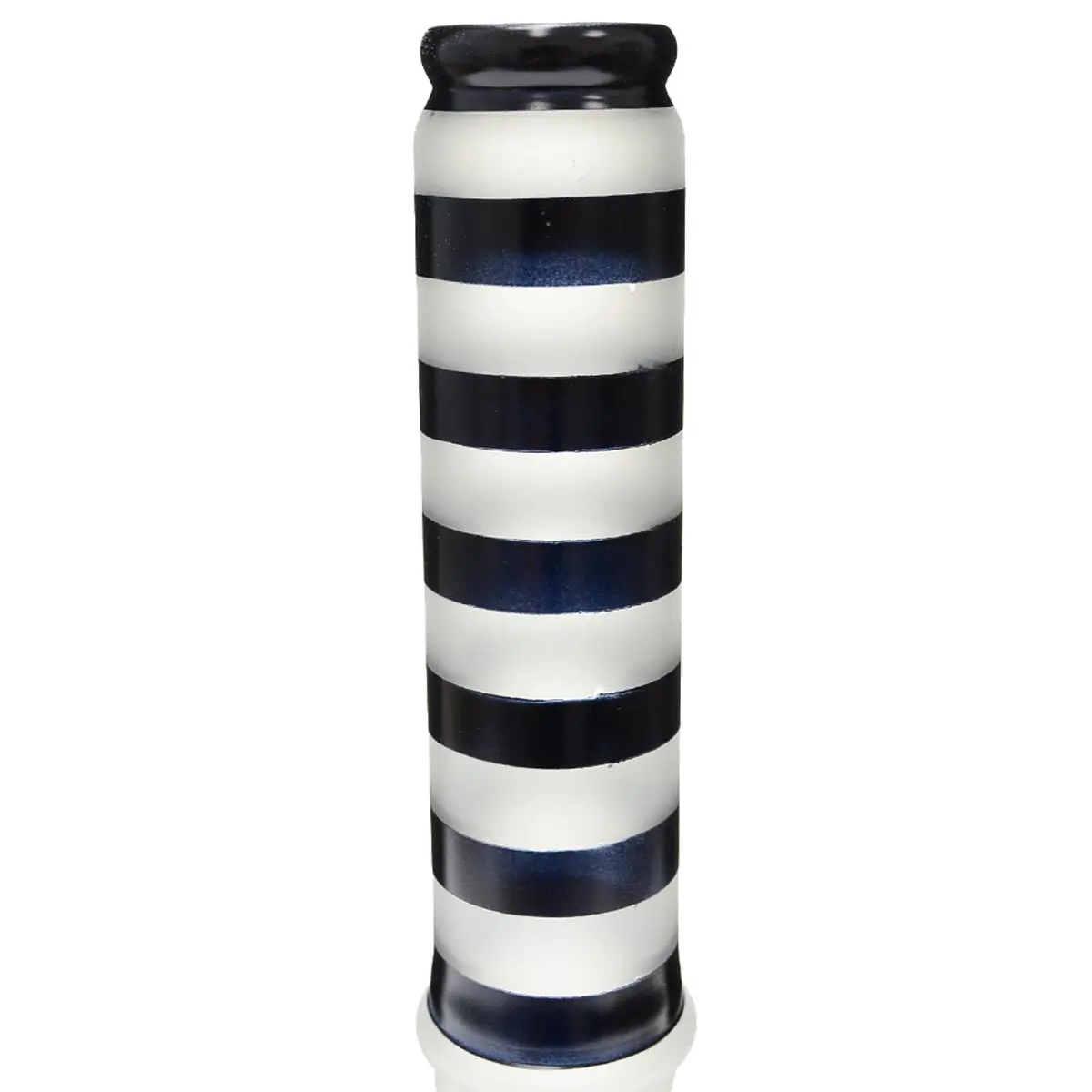 Bang en verre noir ICE sablé 43cm