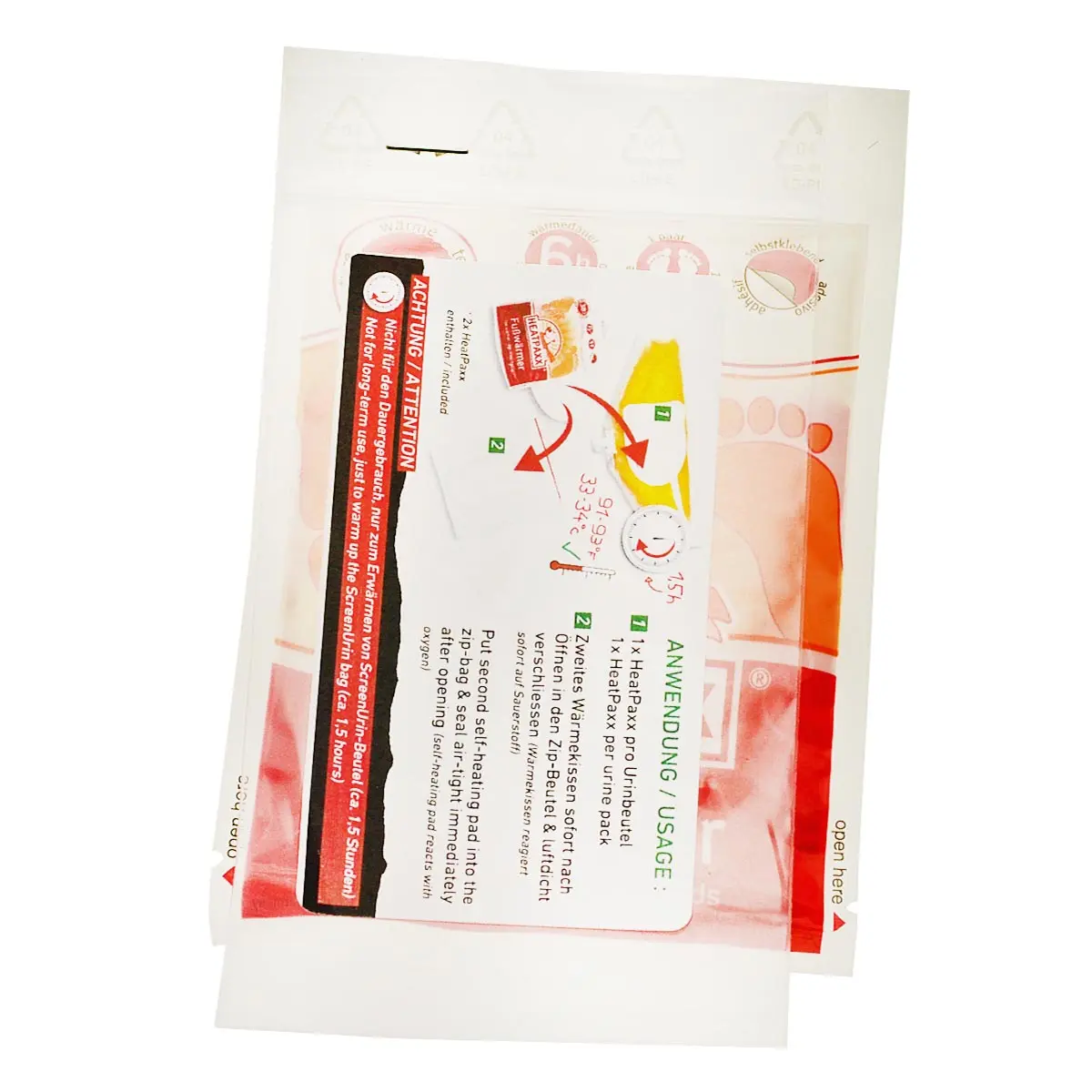 HeatPaxx coussin chauffant pour Clean Urin