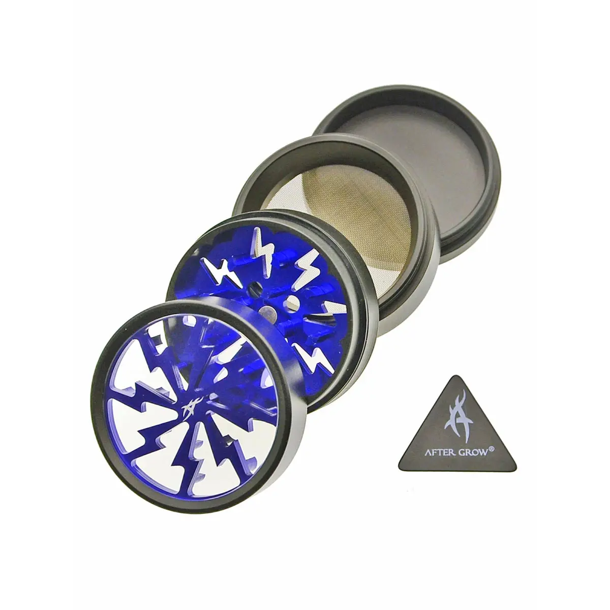 Thorinder Grinder avec fenêtre noir/bleu Mini
