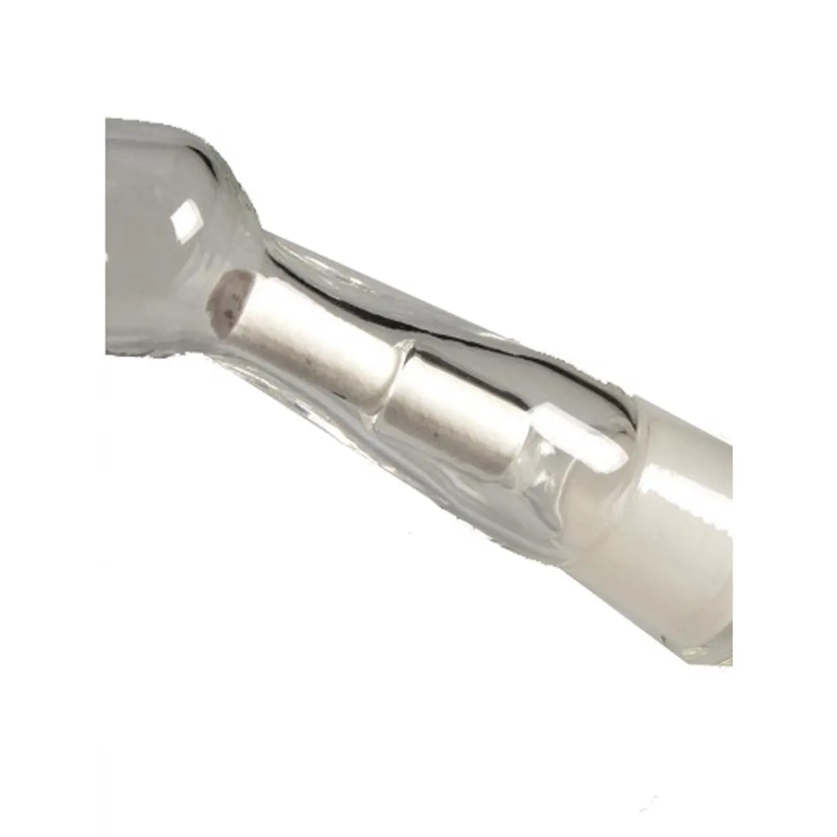 Pipe pure en verre avec filtre à charbon actif 