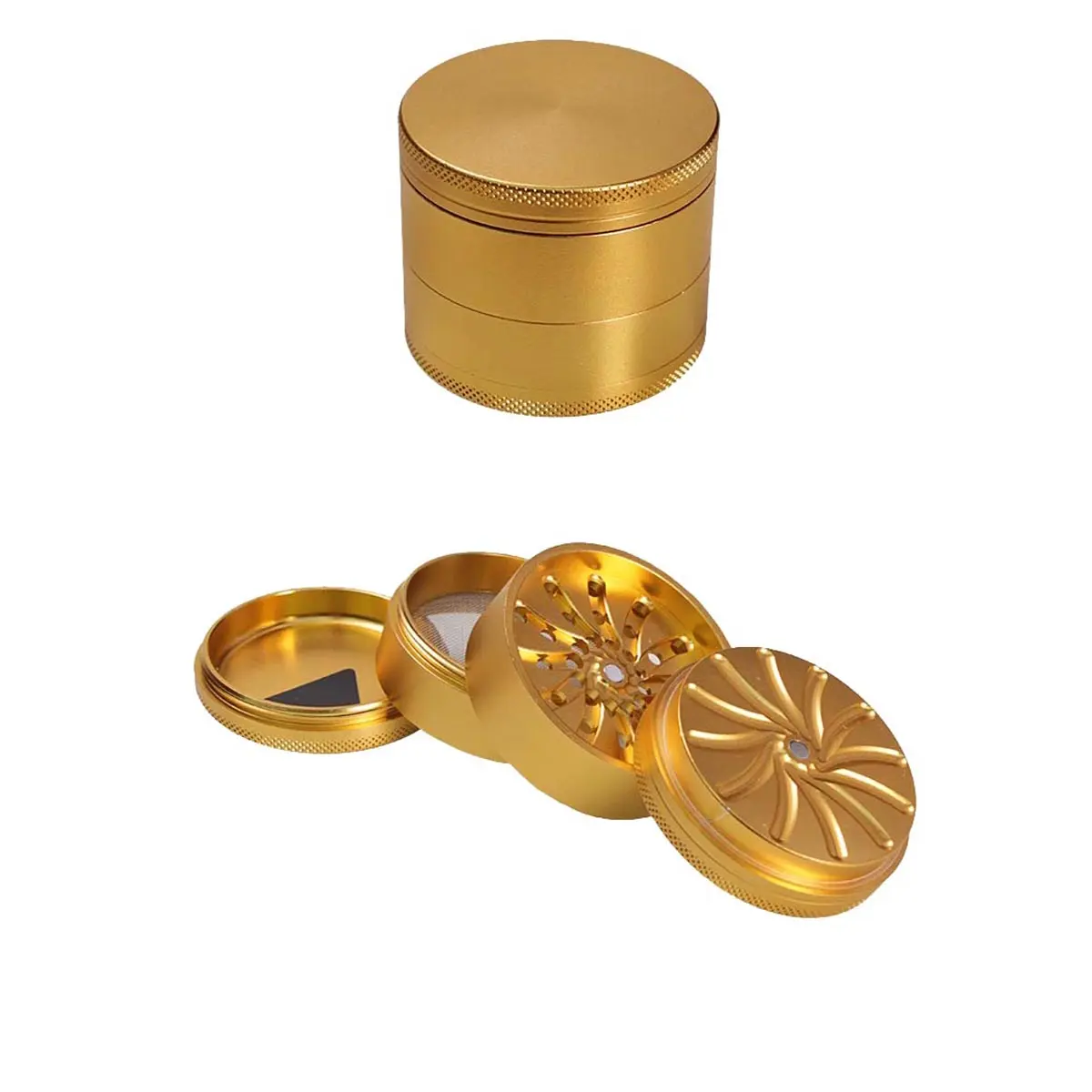 Masher grinder en aluminium or