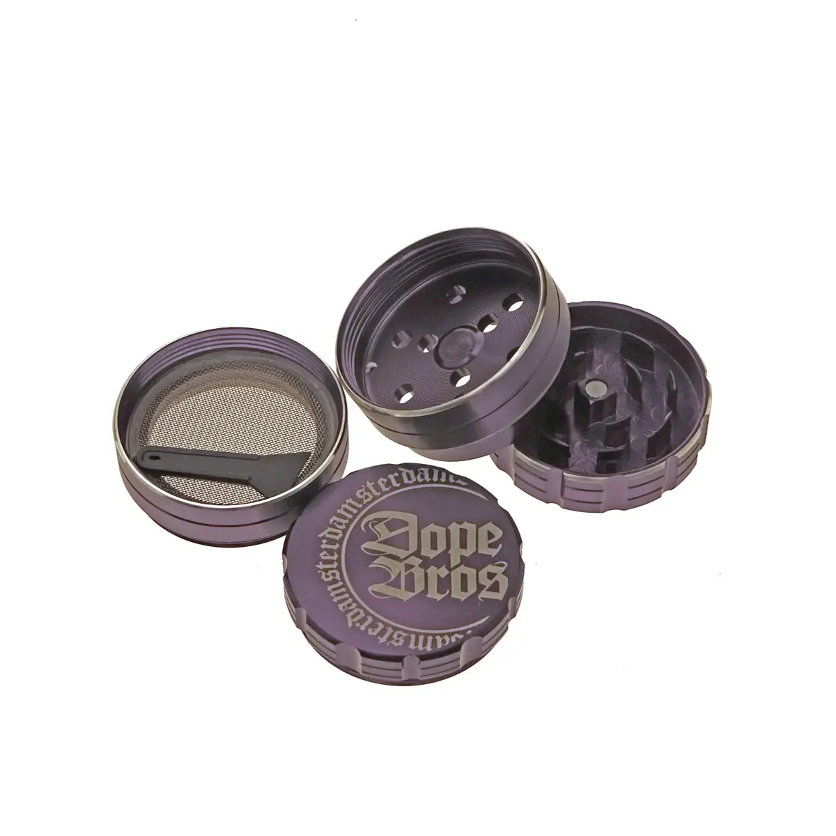 Dope Bros Grinder High Quality - violet