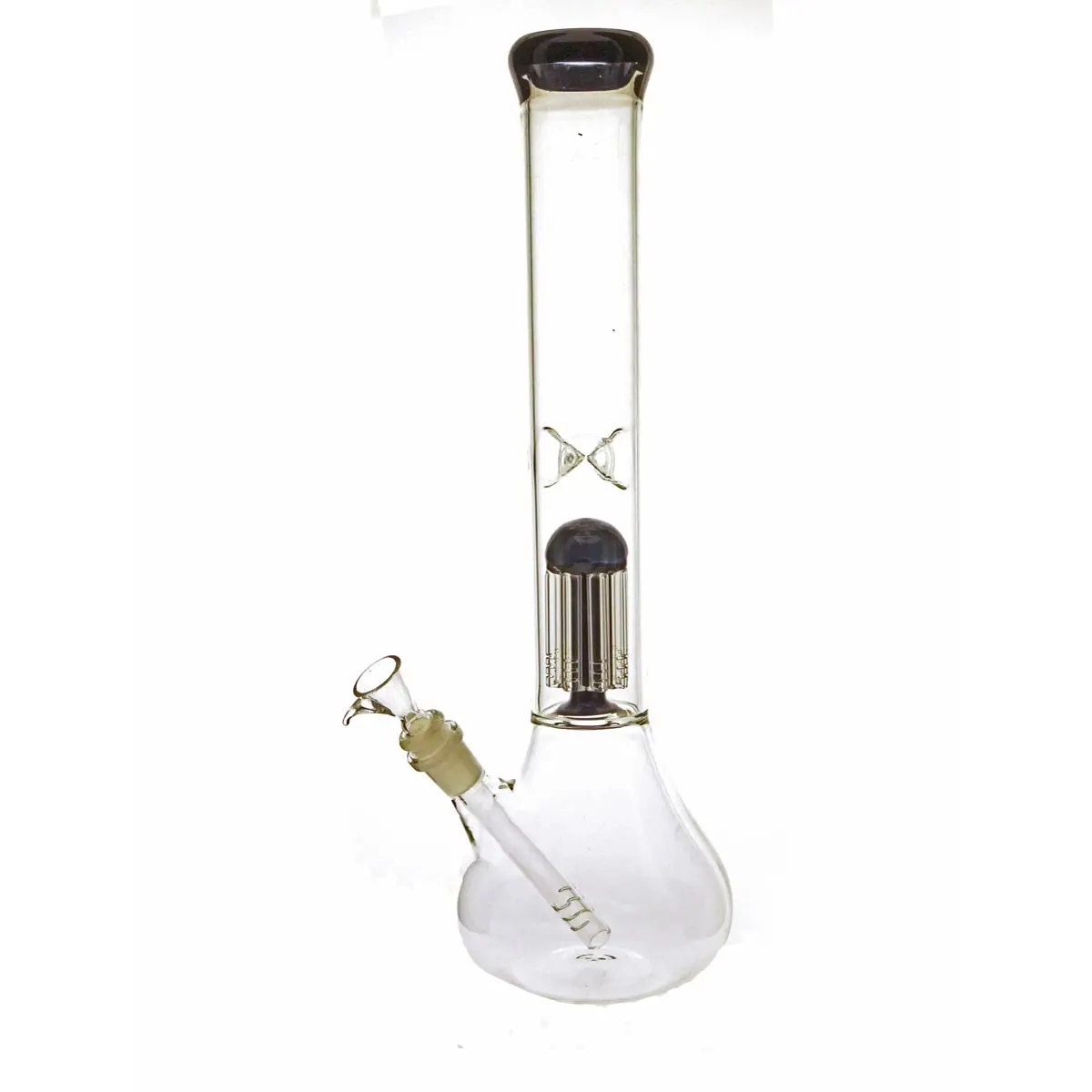 Bong Erlenmeyer Ice 8x Perc Noir