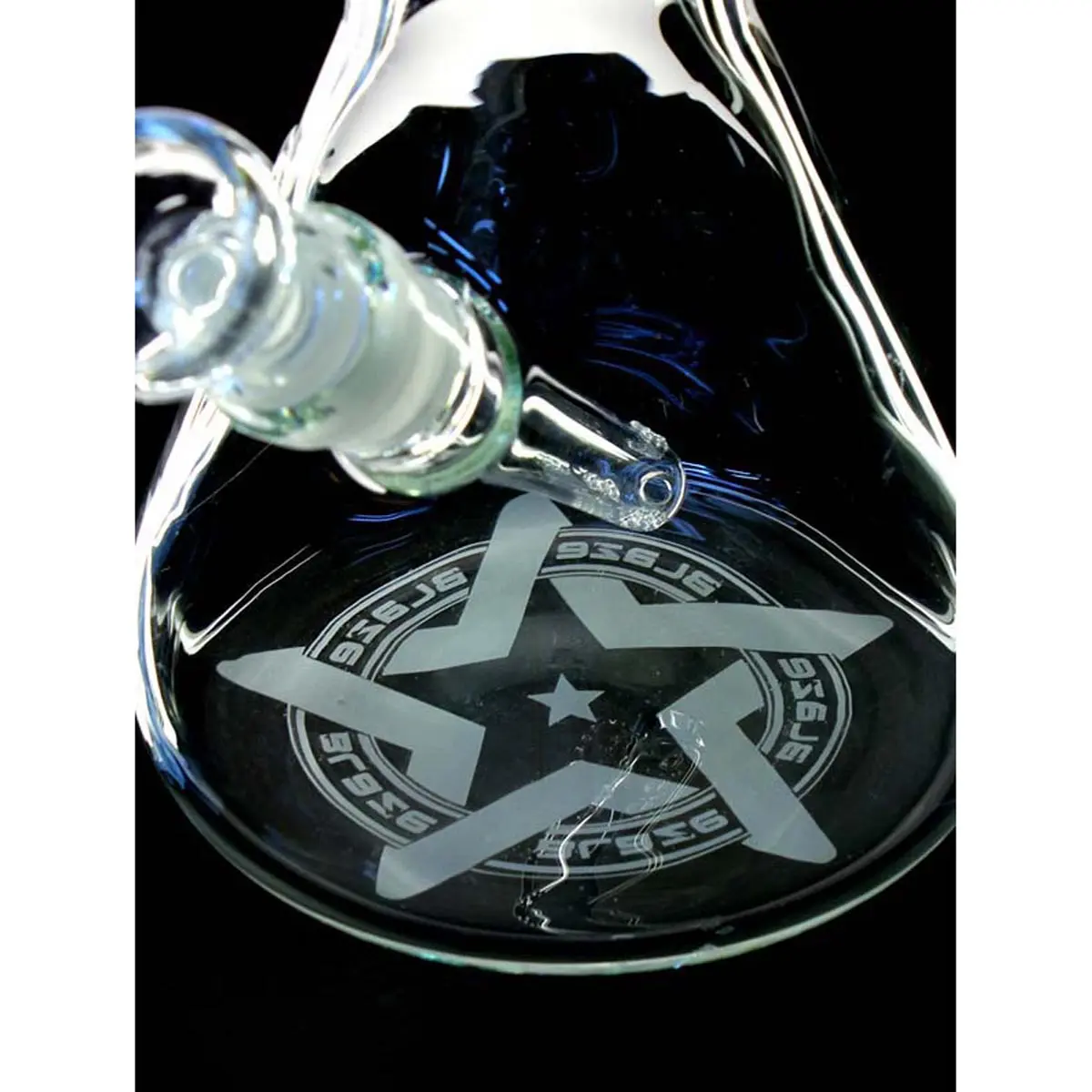 Blaze Glass bang en verre ICE 'Erlkönig' 9mm