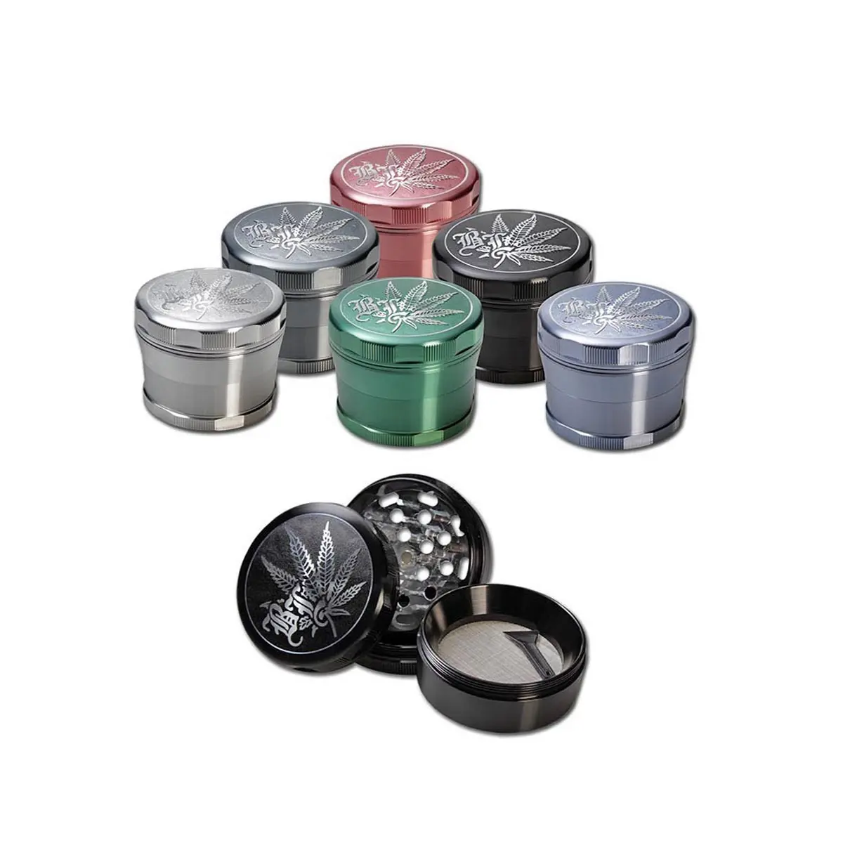 Grinder de gobelets 4 pcs. Ø 63 mm