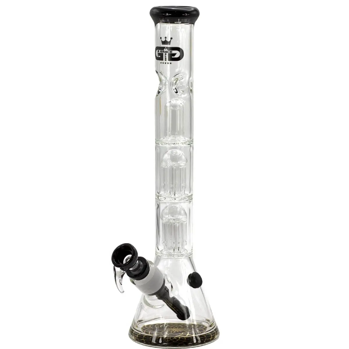 Grace Glass 'Triple Tree-Arm Percolator Beaker' 40 cm noir