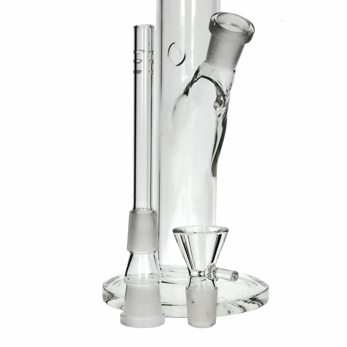 Bong en verre cylindre 42 cm 18,8 mm
