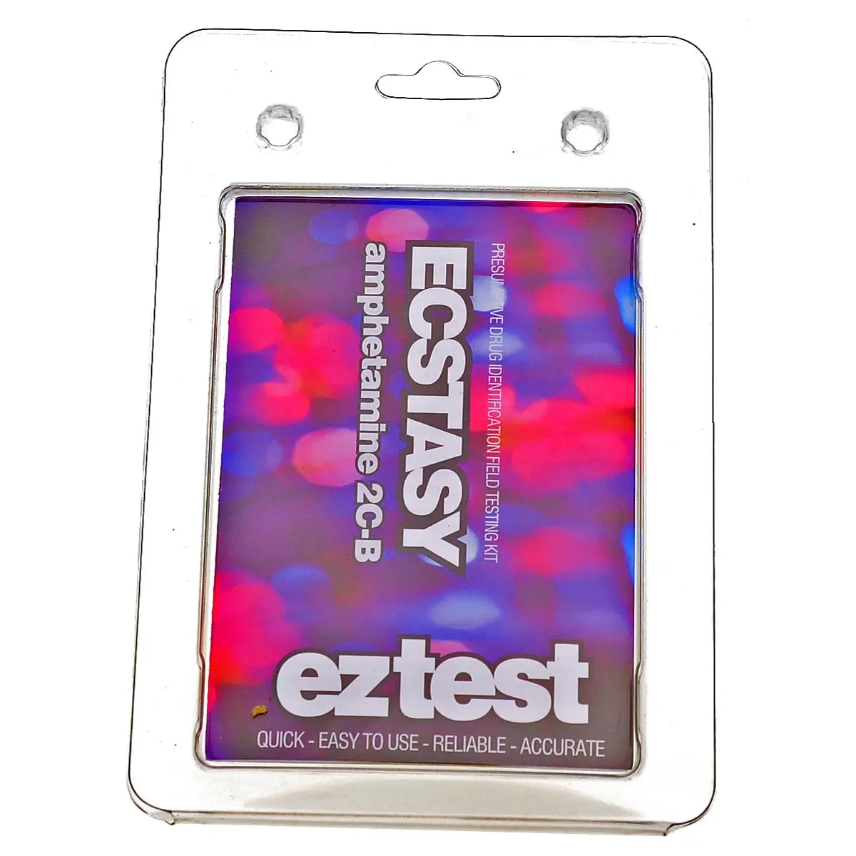 eztest Tube pour l'ecstasy, (méth) amphétamine, le 2C-B et plus