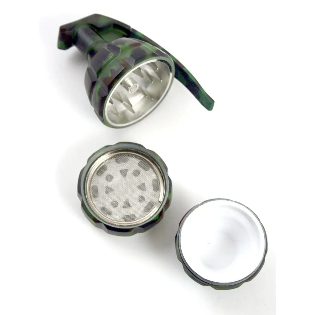 Grinder tamis grenade à main