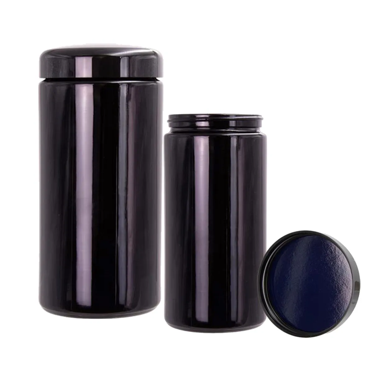 Miron "Saturn" – Verre Violet avec couvercle