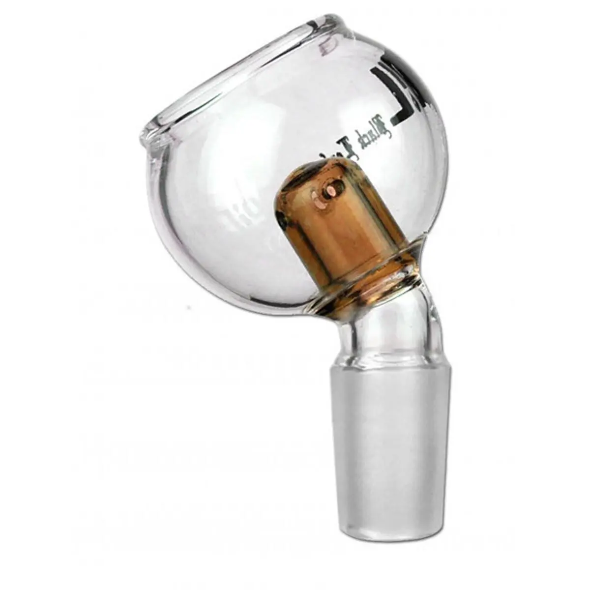 Black Leaf Oil Douille arqué amber