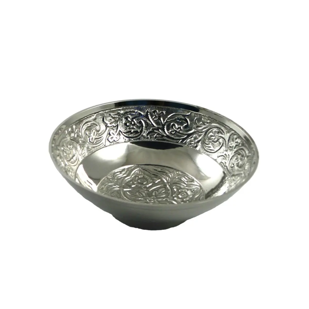 Bol à mix en métal avec motif de vrilles