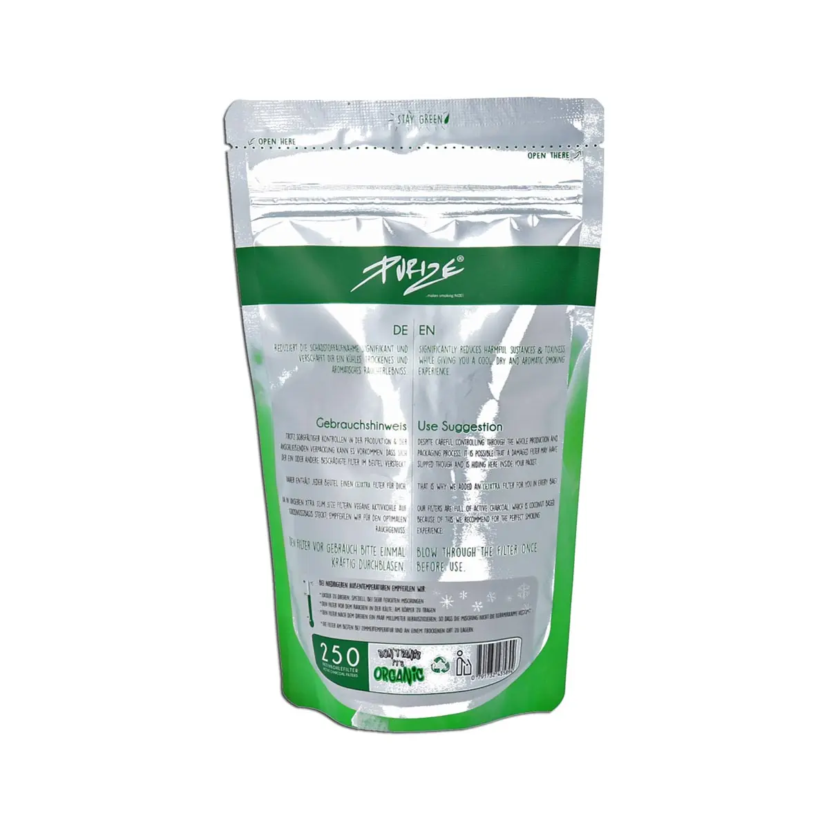 PURIZE® – XTRA Slim Size 250 blanc