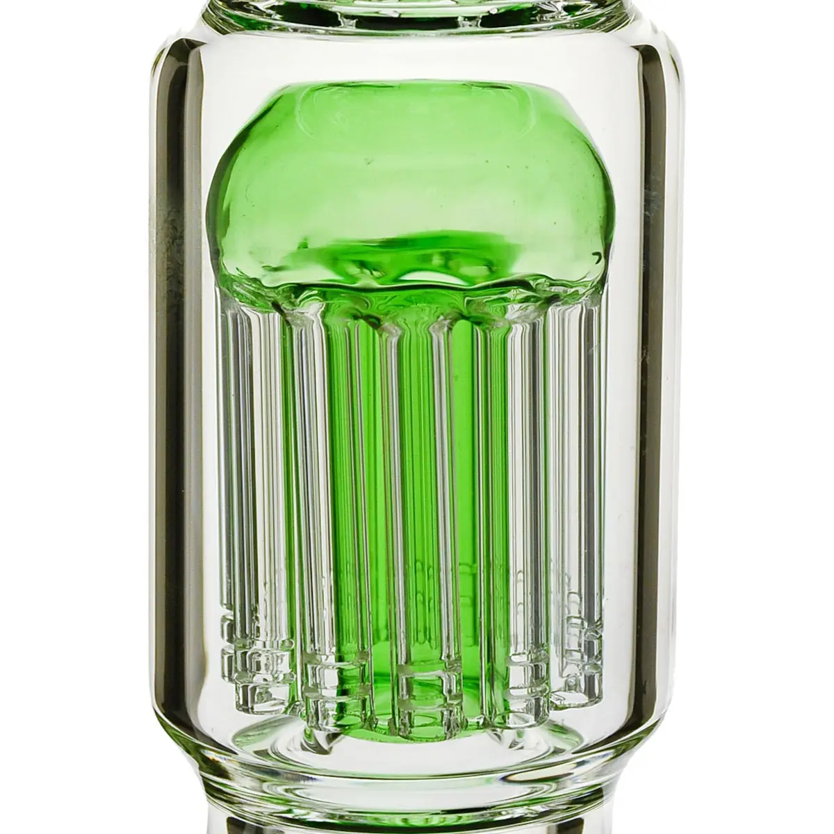 Grace Glass Bong en verre "Prurient Green Penny" 46cm