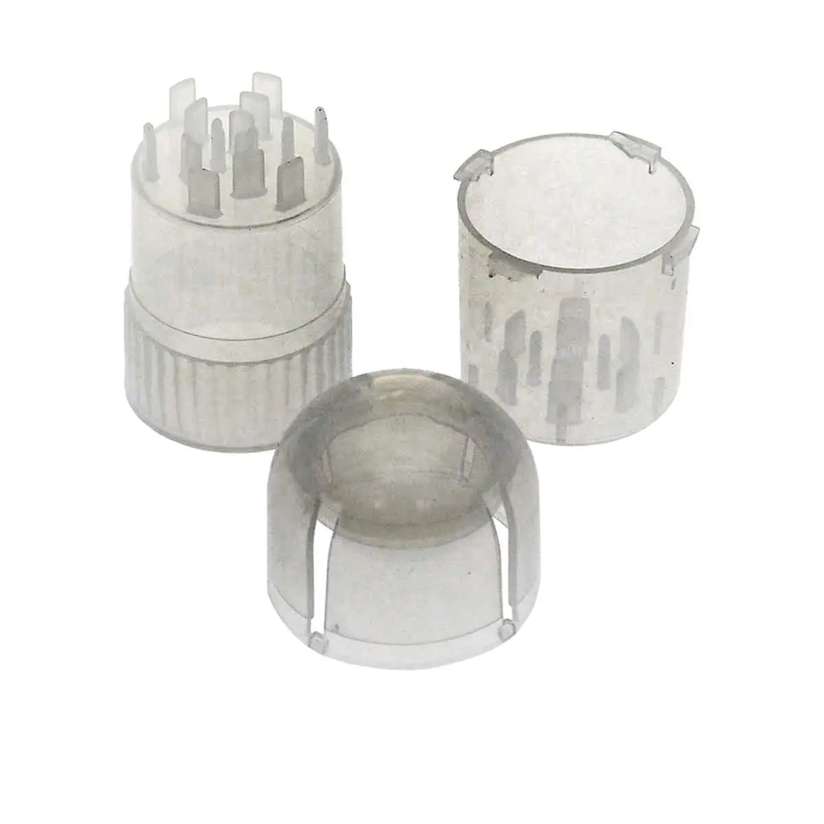 Moulin en acrylique avec compartiment de rangement 5 cm transparent