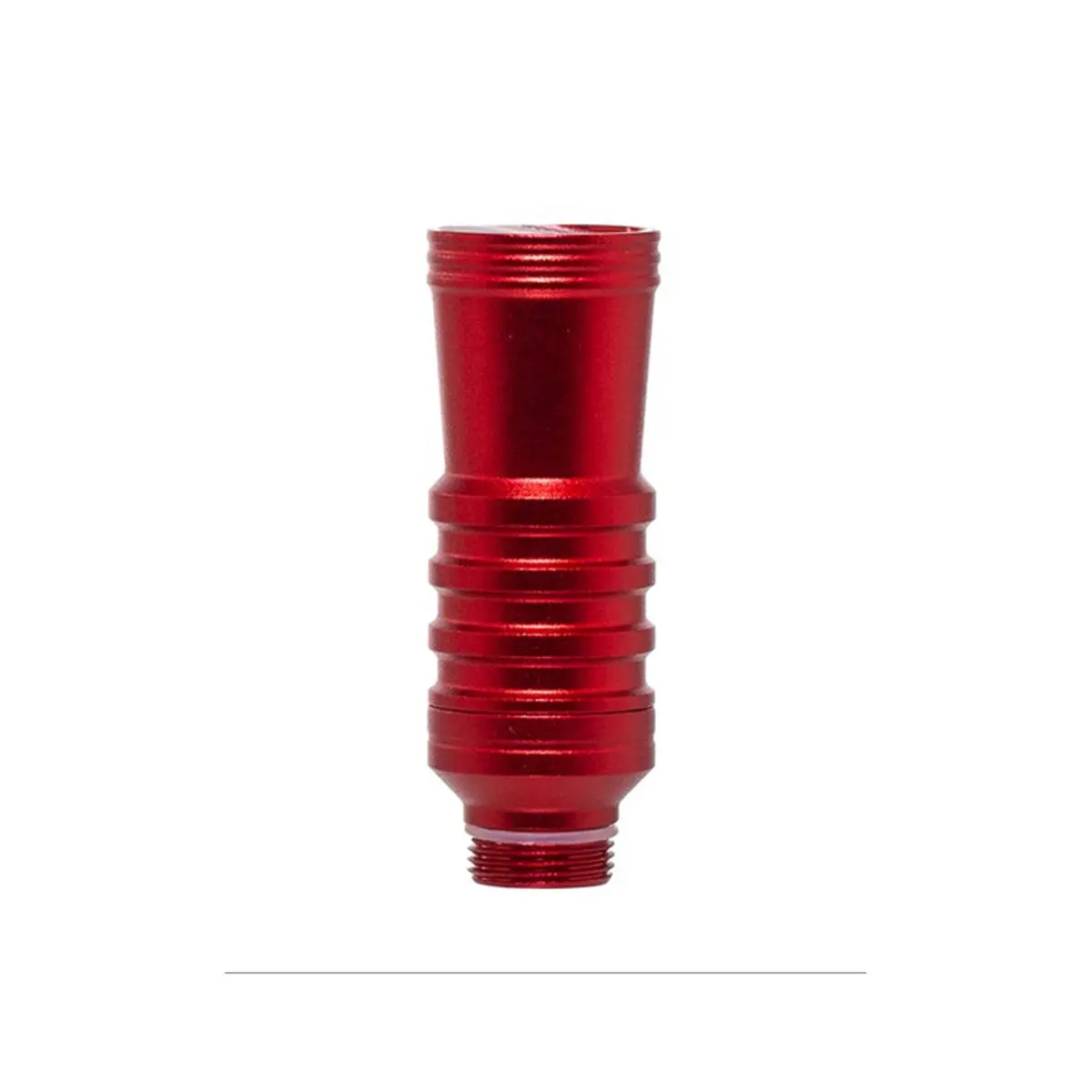 Adaptateur de tuyau Shisha en métal - rouge