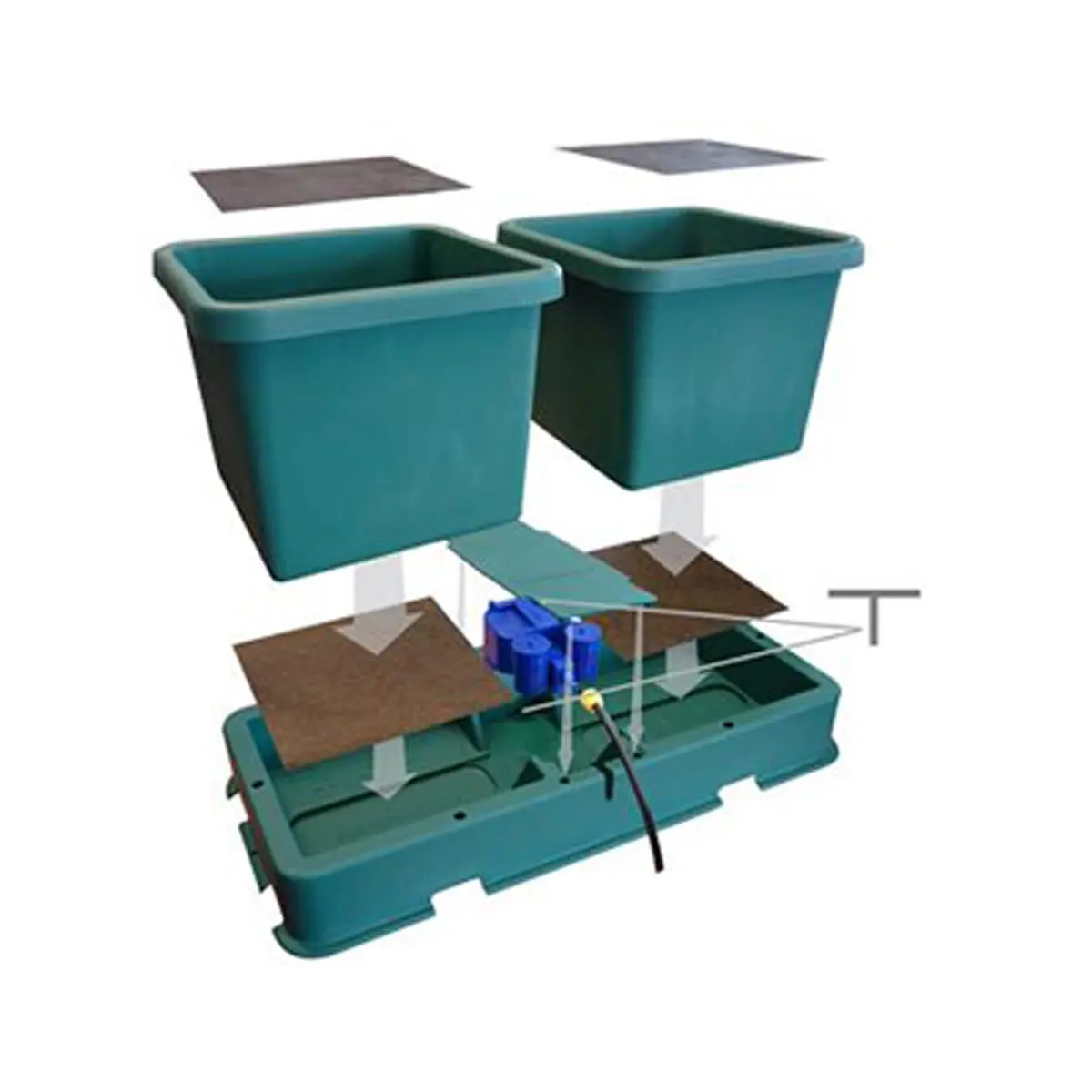 AutoPot Easy2Grow kit de 6 pots et reservoir