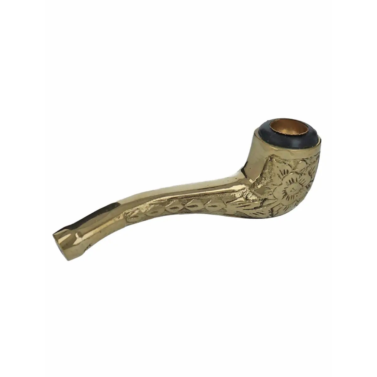 Pipe en laiton 'Old School' 9,5cm