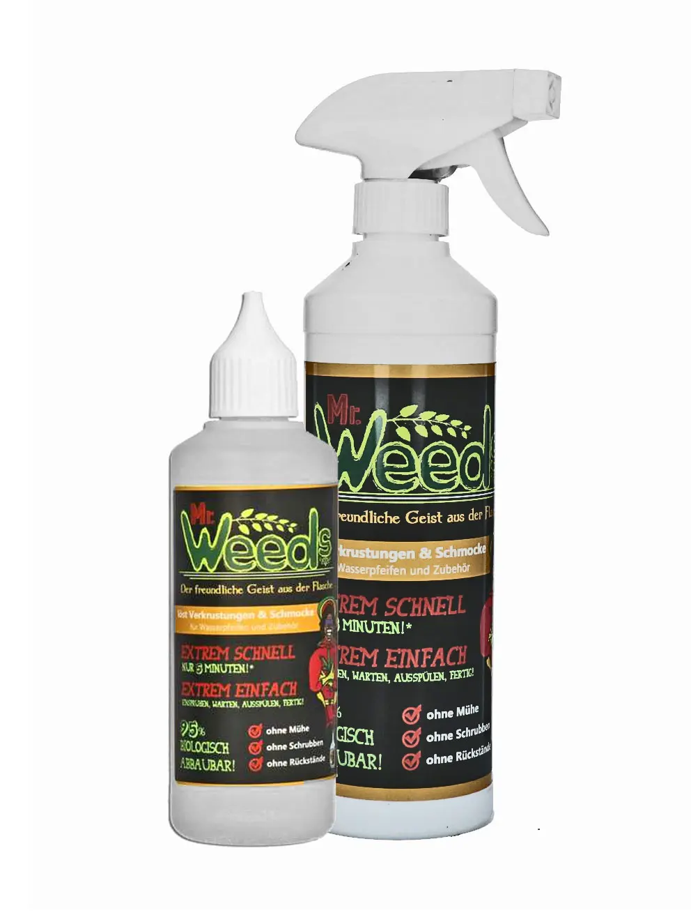 100ml Mr Weeds - Premium Bong Nettoyant