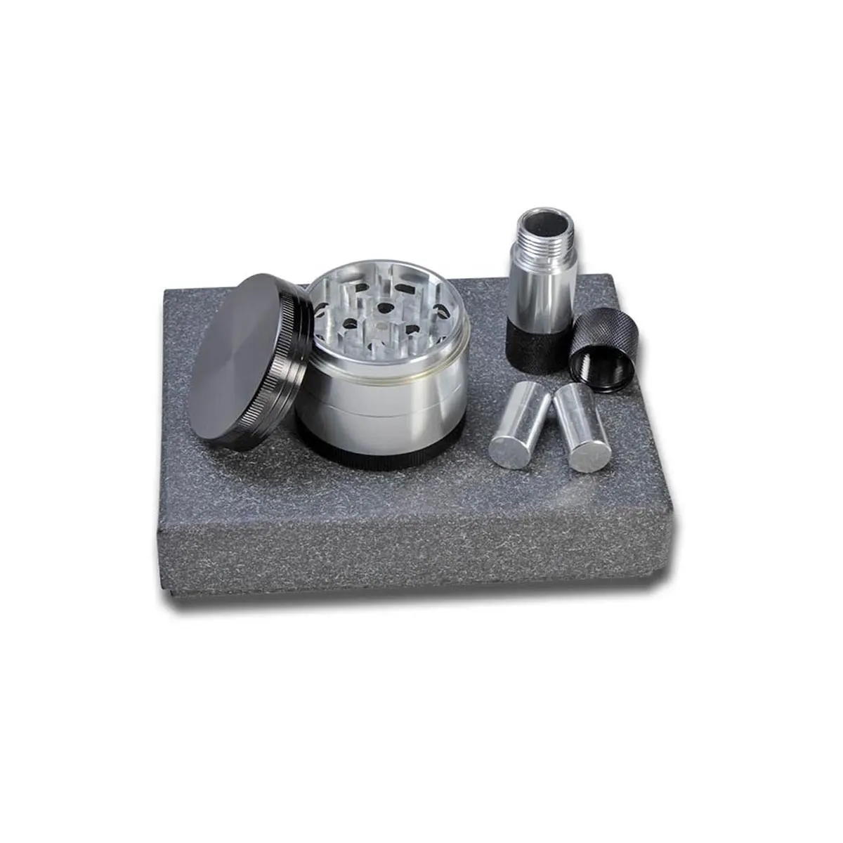 Kit cadeau Grinder + presse à pollen