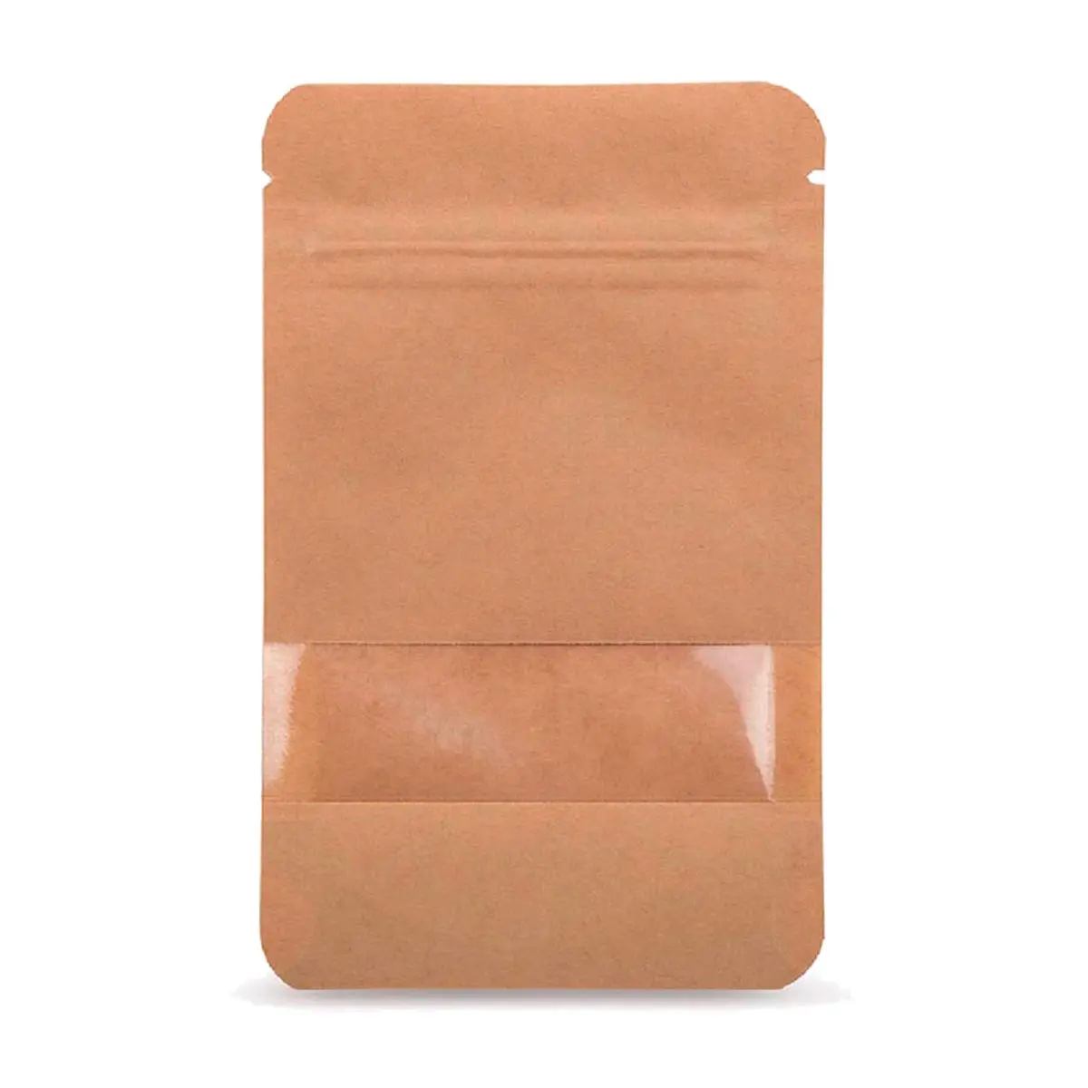 Sachet en papier kraft avec fenêtre 13 x 22,5cm