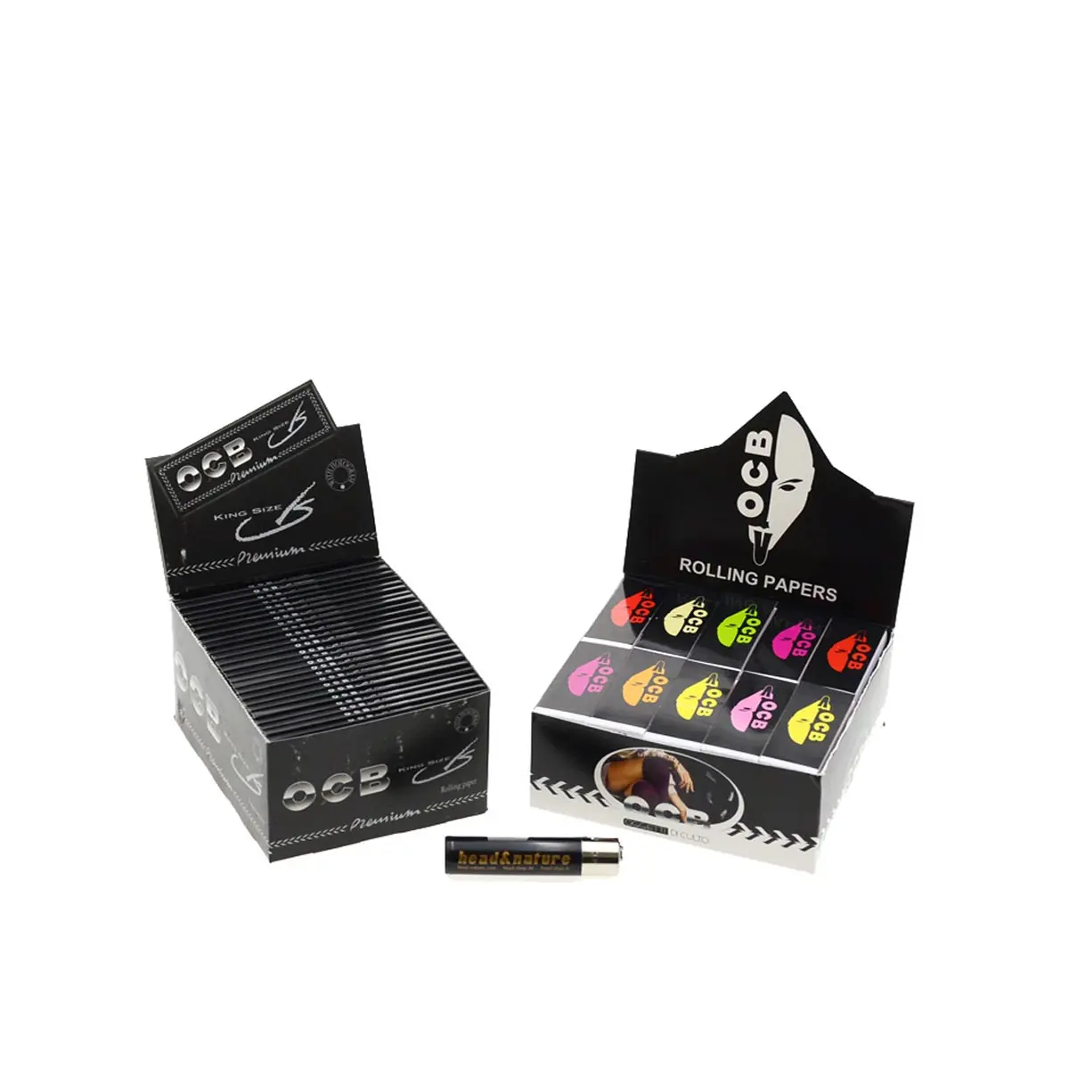 OCB Premium noir Megapack