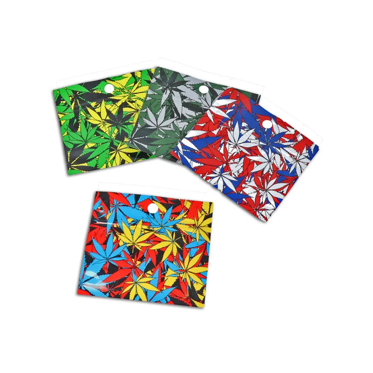 Sachet en aluminium avec motif 