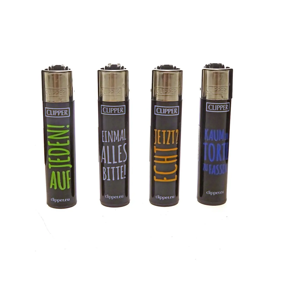 Briquet Clipper Pipe Slogan #4