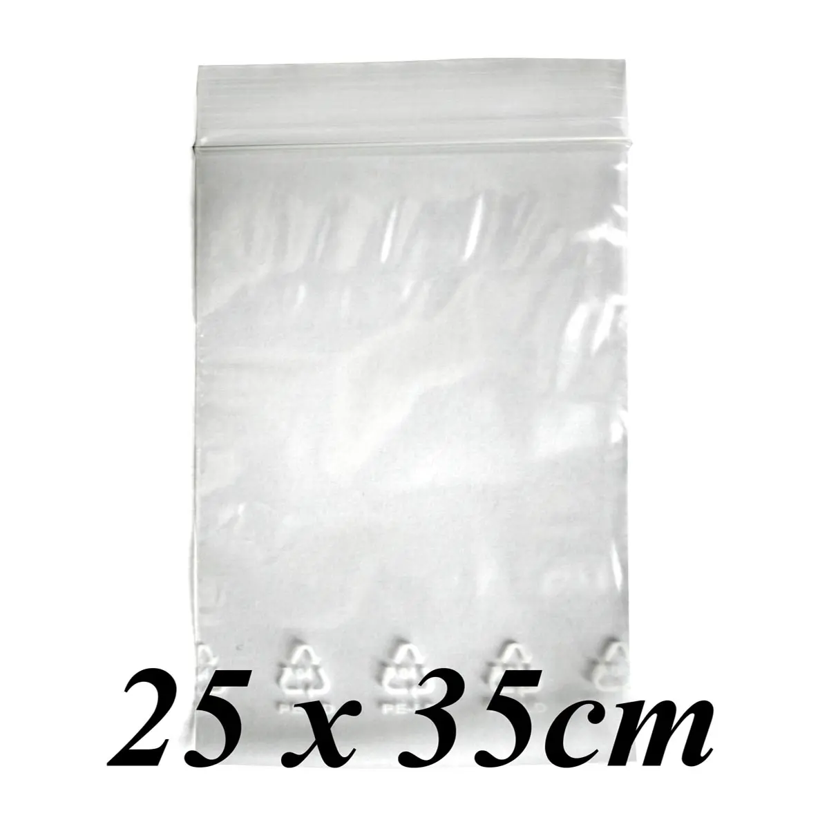 Sachets fermeture zip - 25x33cm
