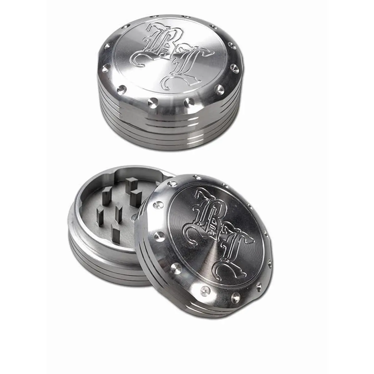 Boîte-cadeau de Black Leaf Alu Grinder 53mm