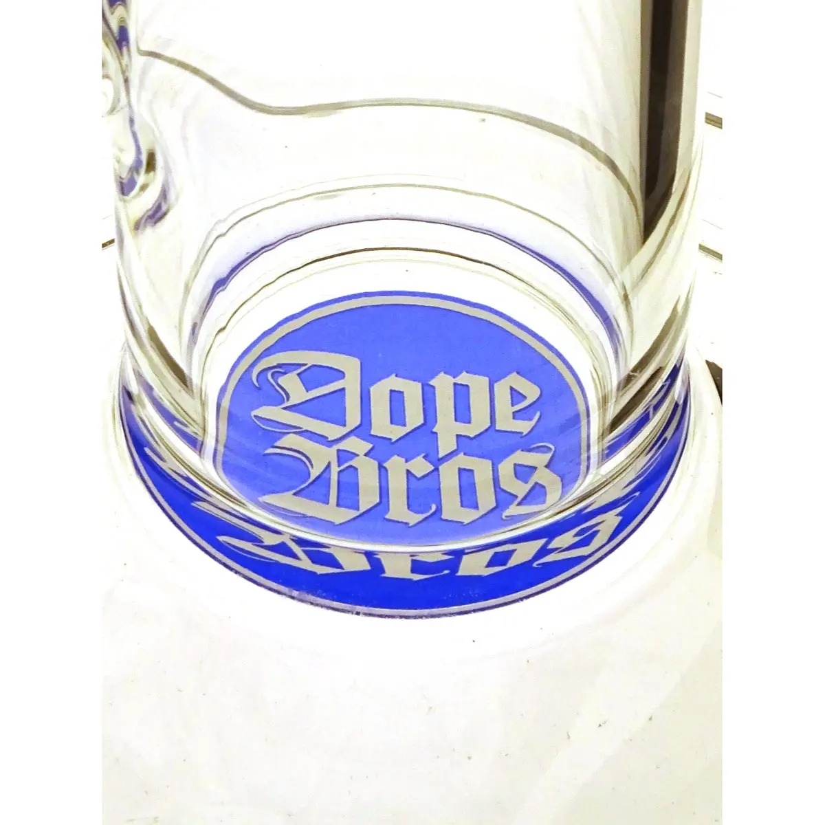 Bong Amsterdam Straight Skull 18.8 42cm bleu