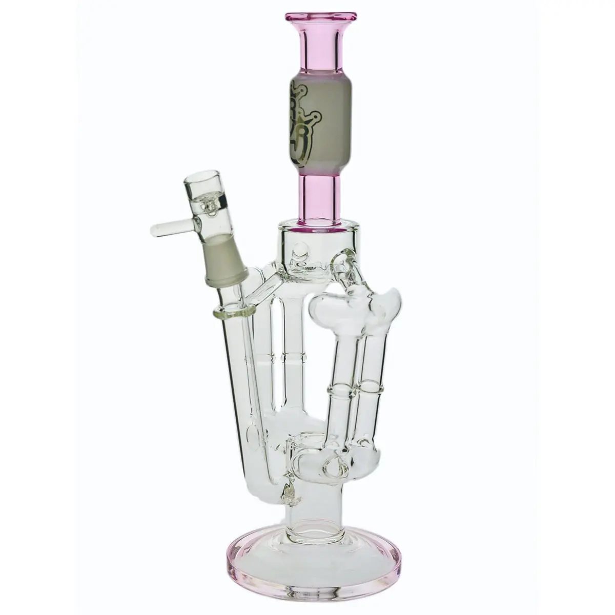 Jelly Joker dab rig / bong à huile "Crab" - pink