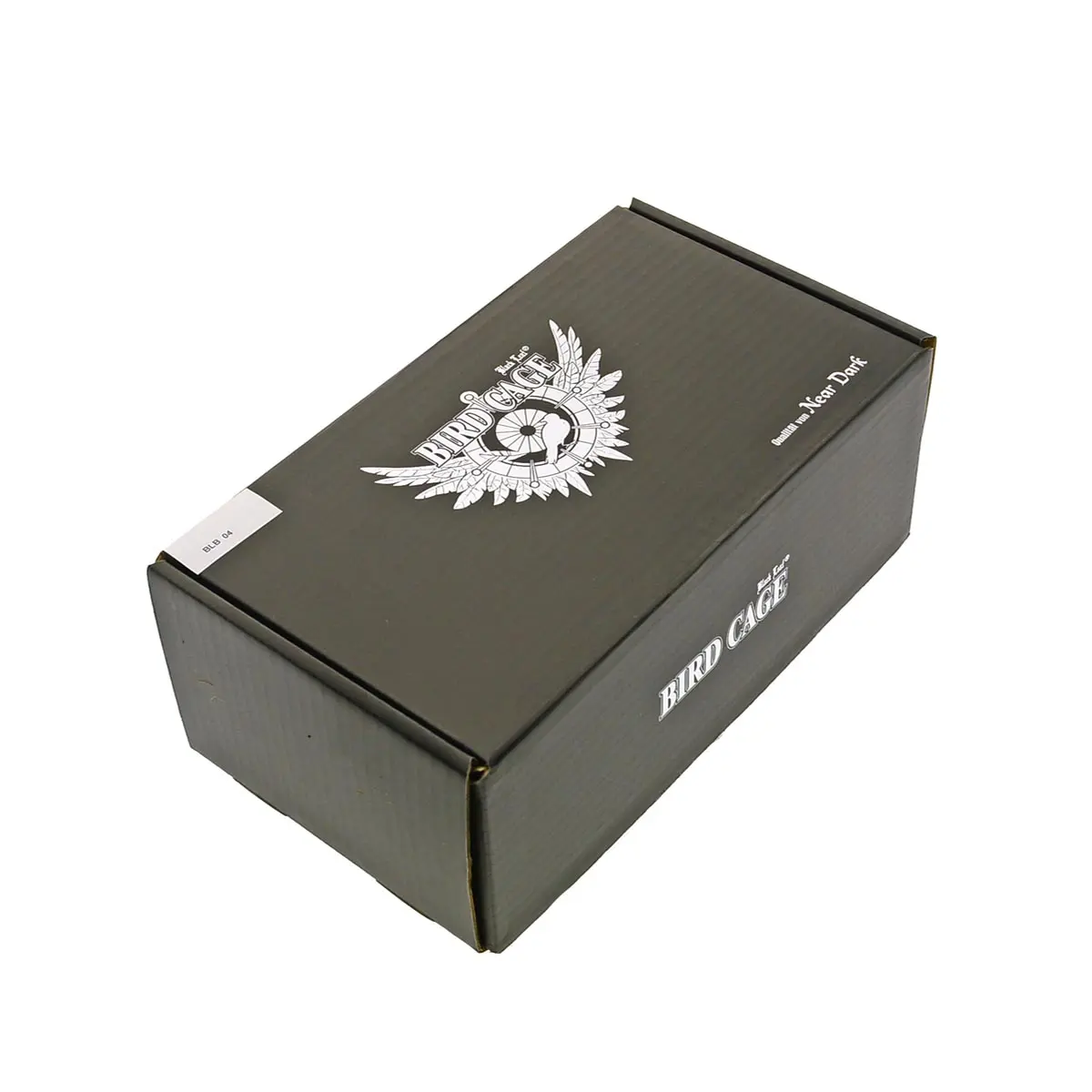 Black Leaf Bong Bird Cage en verre avec perc