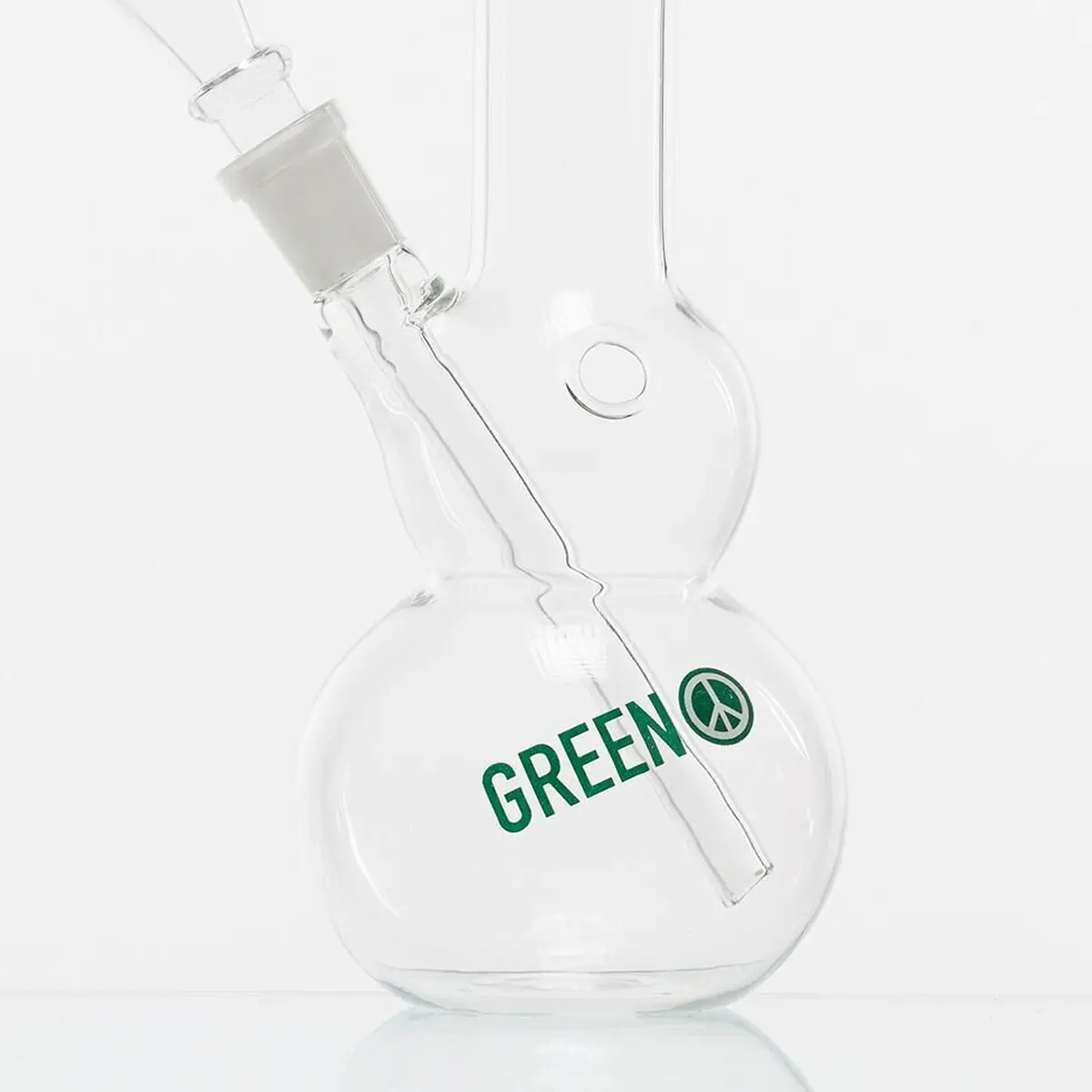 Greenline 'Monkey' Bong double ventre 22 cm