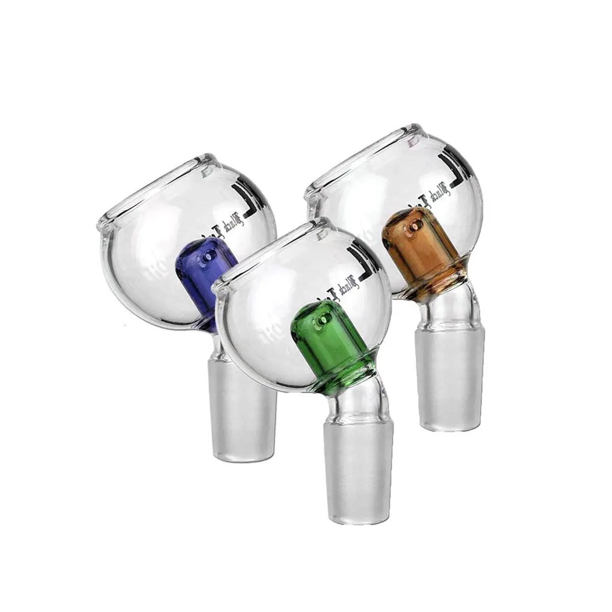 Black Leaf Oil Douille arqué bleu