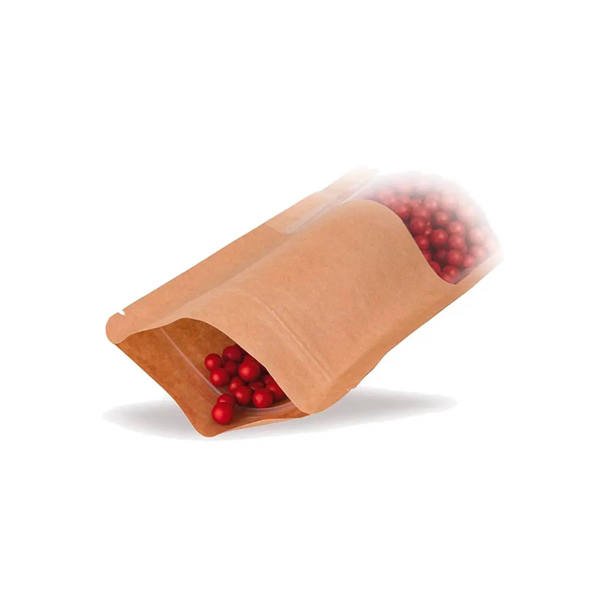 Sachet en papier kraft avec fenêtre 13 x 22,5cm