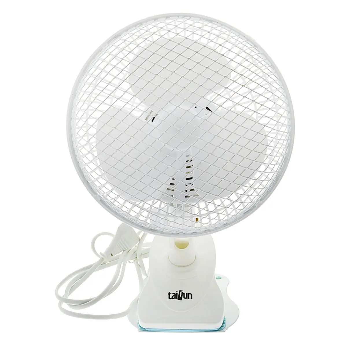 Ventilateur avec pince et mécanisme de pivotement
